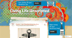 Desktop Screenshot of livinglifeunscripted.com